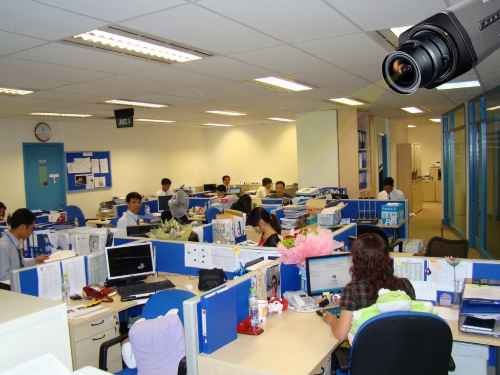 Bảo vệ dữ liệu bằng cách sử dụng camera an ninh giám sát