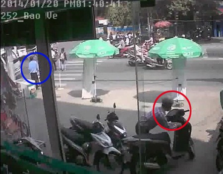 Bảo vệ sập bẫy lừa của 2 tên trộm xe SH