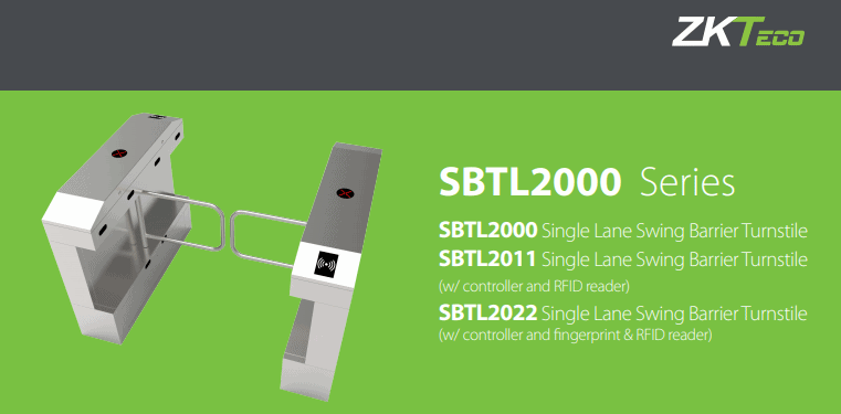 Cổng chắn Swing lối vào SBTL2000 Series