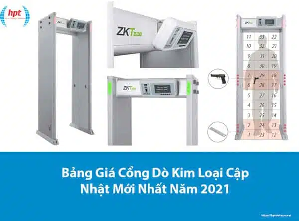 Giá cổng dò kim loại cập nhật 12/2025