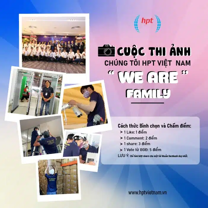THÔNG BÁO CUỘC THI ẢNH “HPT VIỆT NAM - WE ARE FAMILY”
