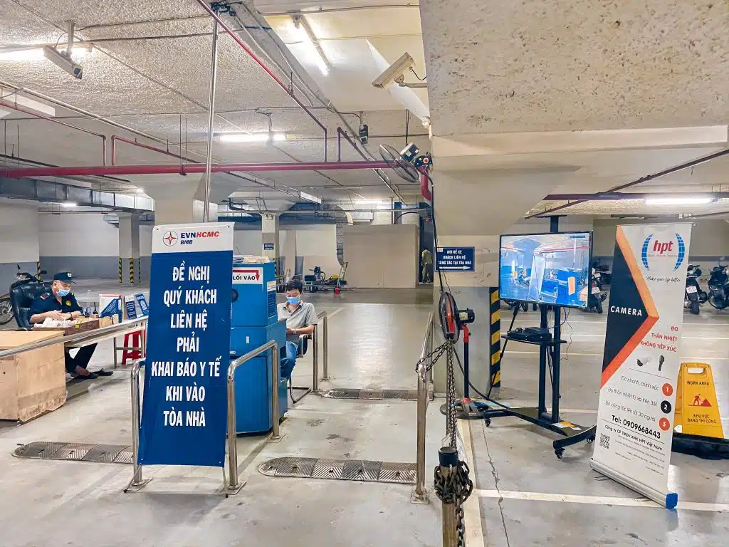 HPT Việt Nam triển khai Hệ thống camera đo thân nhiệt cho Tòa nhà Điện lực Việt Nam