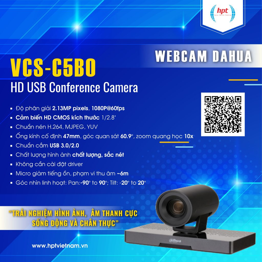 Thiết bị ghi hìnhWebcam Logitech Conference PTZ Pro 2 Camera