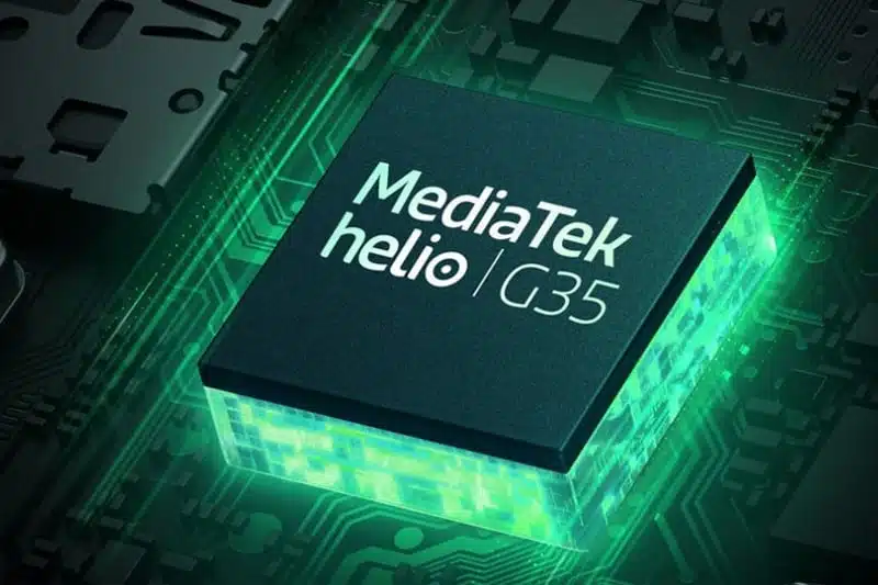 Hiệu năng mạnh mẽ trong phân khúc với vi xử lý MediaTek Helio G35
