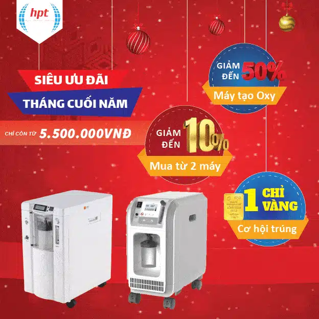 Siêu Ưu Đãi Cuối Năm Giảm Giá 50% Máy Tạo Oxy Chính Hãng Chỉ Từ 5,5 Triệu