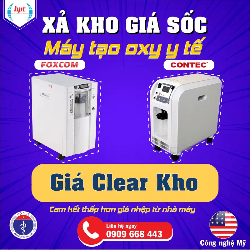 Xả Kho Giá Sốc - Máy Tạo Oxy Y Tế
