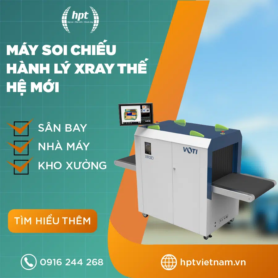 Ứng Dụng Máy Soi Chiếu Hành Lý X-ray Trong Kiểm Soát An Ninh Sân Bay, Nhà Máy, Kho Xưởng