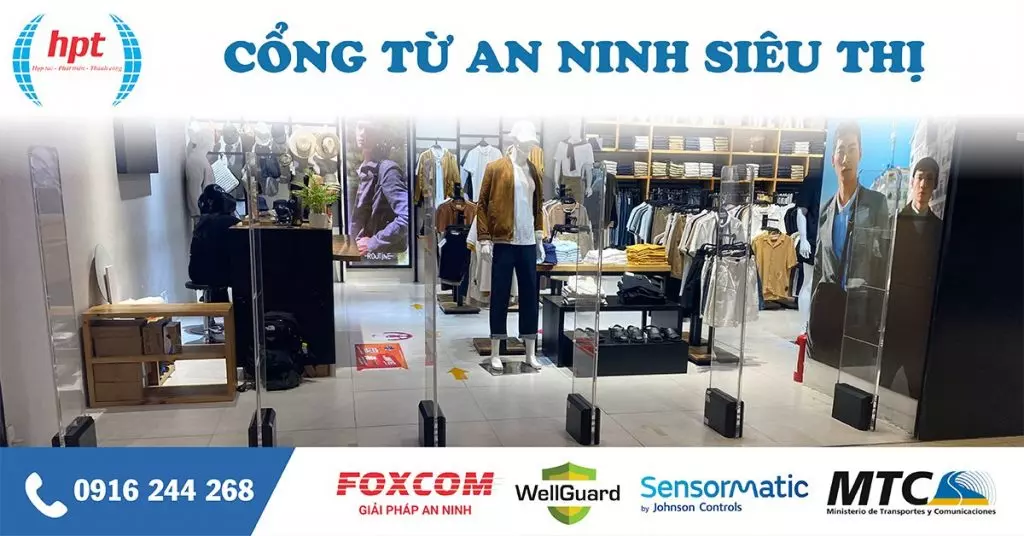 Những lợi ích khi lắp cổng từ an ninh siêu thị, cửa từ siêu thị.