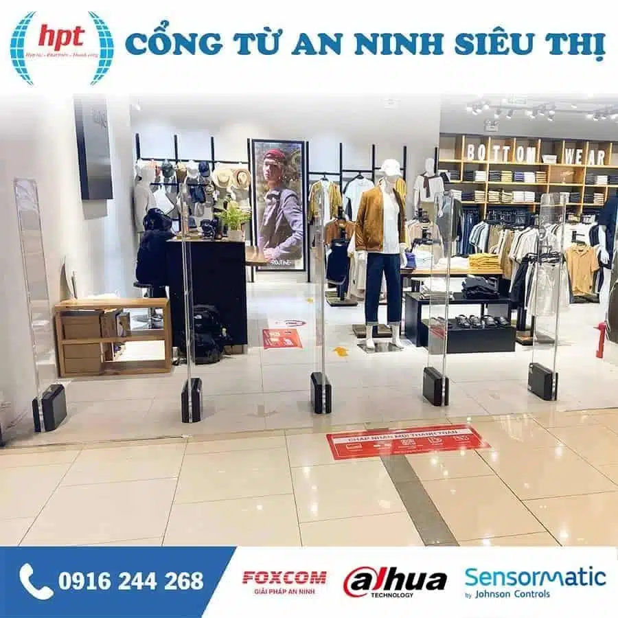 HPT Việt Nam cung cấp thương hiệu cổng từ an ninh được ưa chuộng 2023