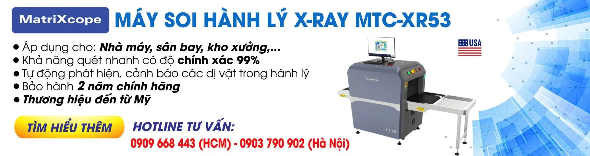 Banner máy MTC-XR53