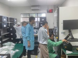Bàn giao máy Xray công nghiệp cho nhà máy Điện tử