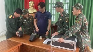 HPT Việt Nam cung cấp máy dò tìm chất nổ bom đạn hiện dành cho bộ đội công binh