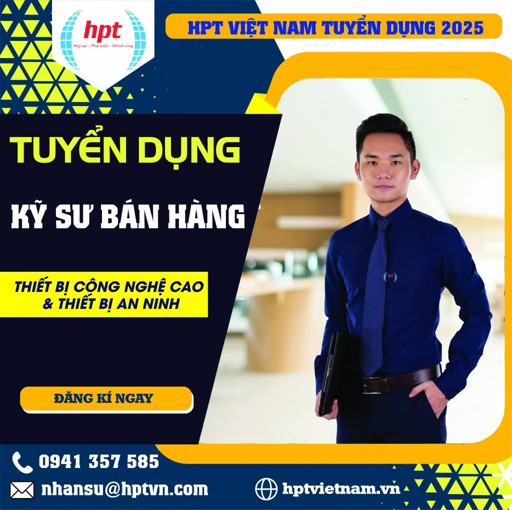 Tuyển dụng Kỹ Sư Bán Hàng