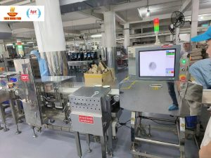 HPT Việt Nam cung cấp máy dò phát hiện dị vật trong sản phẩm đóng gói tại Thiên Hương Food
