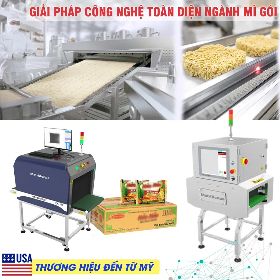 Giái Pháp Công Nghệ Toàn Diện cho Ngành Mì Gói