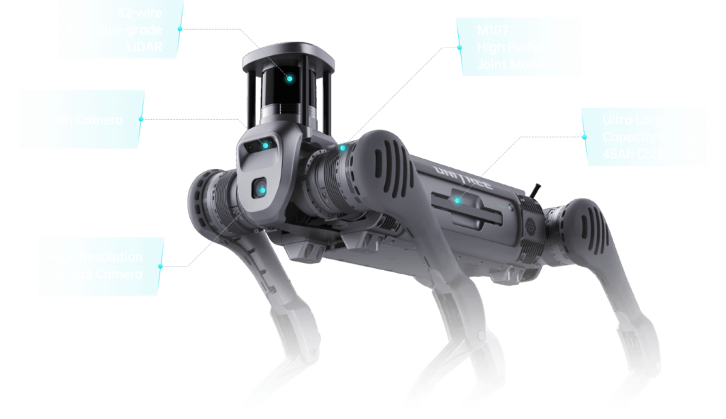 Tại sao nên chọn chó Robot Unitree B2