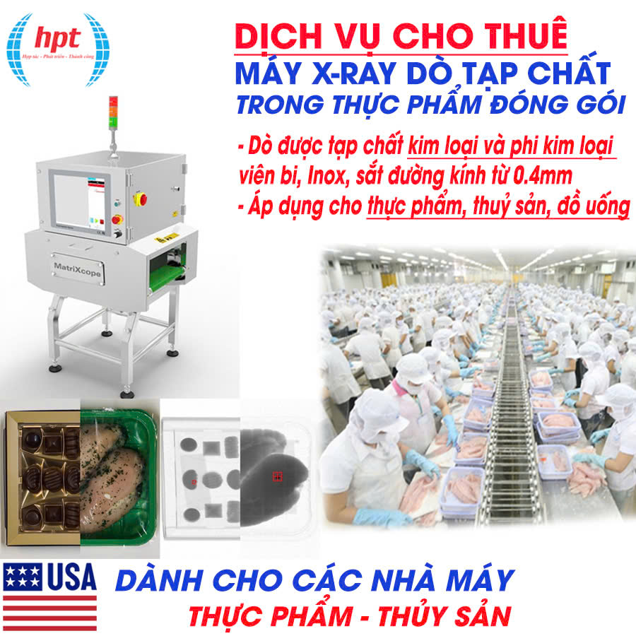 HPT Việt Nam – Dịch Vụ Cho Thuê Máy X-Ray Dò Tạp Chất