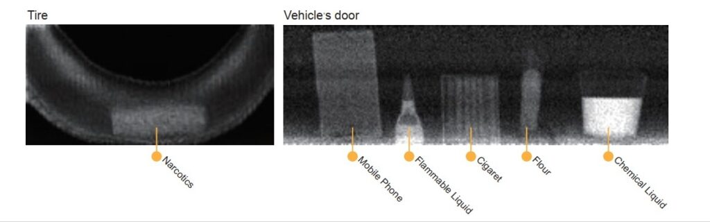 Hệ thống chụp X-quang tán xạ ngược cầm tay Matrixcope MTC-HBX8200 4 Hình ảnh quét rõ nét hiển thị qua hình ảnh MTC-HBX8200