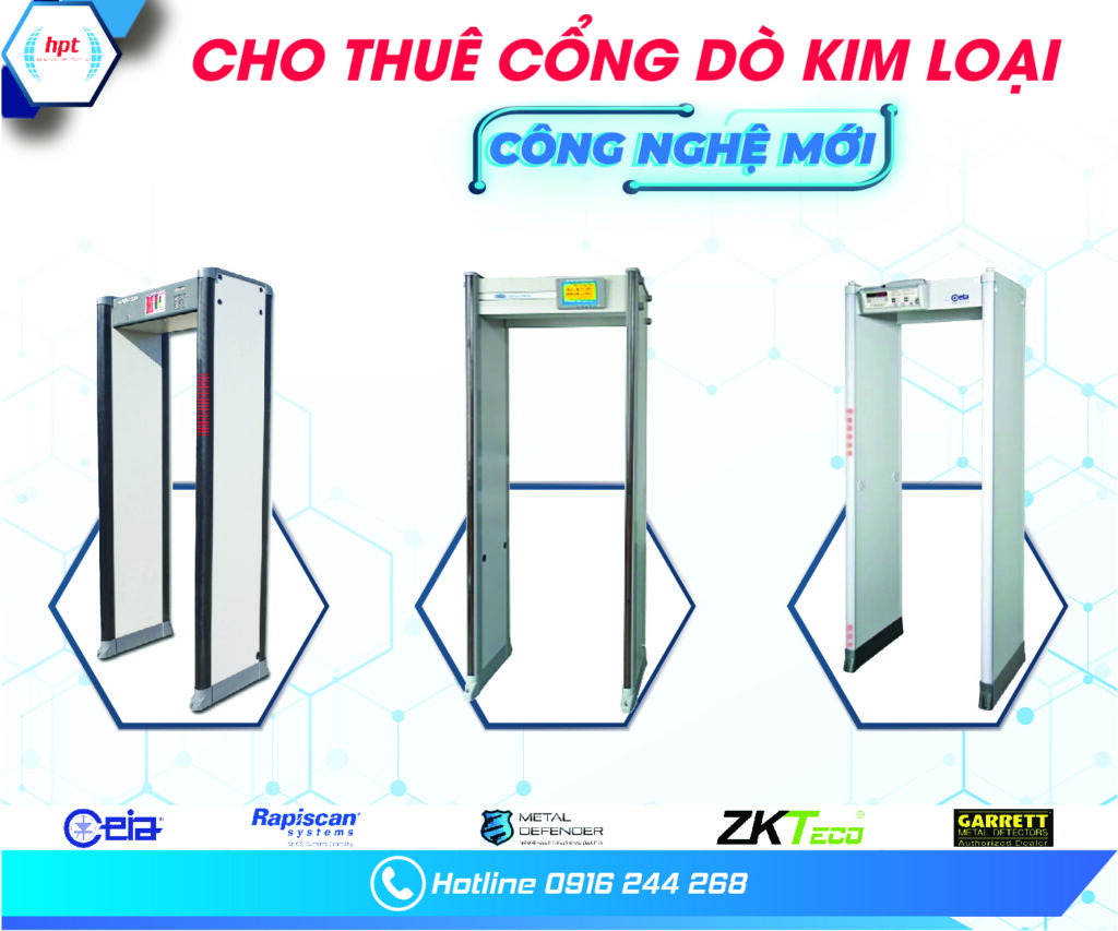 HPT Việt Nam – Dịch Vụ Cho Thuê Cổng Dò Kim Loại