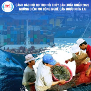 XUẤT KHẨU NĂM 2026: Cảnh báo nguy cơ khiến lô hàng thủy sản bị thu hồi – Những rủi ro đến từ “điểm mù”