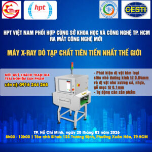 HPT Việt Nam đồng hành cùng Sở Khoa học & Công nghệ TP.HCM giới thiệu giải pháp X-ray tiên tiến tại sự kiện ra mắt Sàn Giao dịch Công nghệ giai đoạn mới