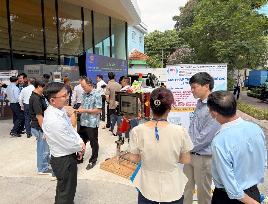HPT Việt Nam đồng hành cùng Sở Khoa học & Công nghệ TP.HCM giới thiệu giải pháp X-ray tiên tiến tại sự kiện ra mắt Sàn Giao dịch Công nghệ giai đoạn mới 13 techmart 2026 hptvietnam 5