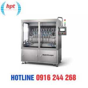 Dây chuyền tự động chiết rót đóng nắp chai Matrixcope MTC- FI4600XPRO