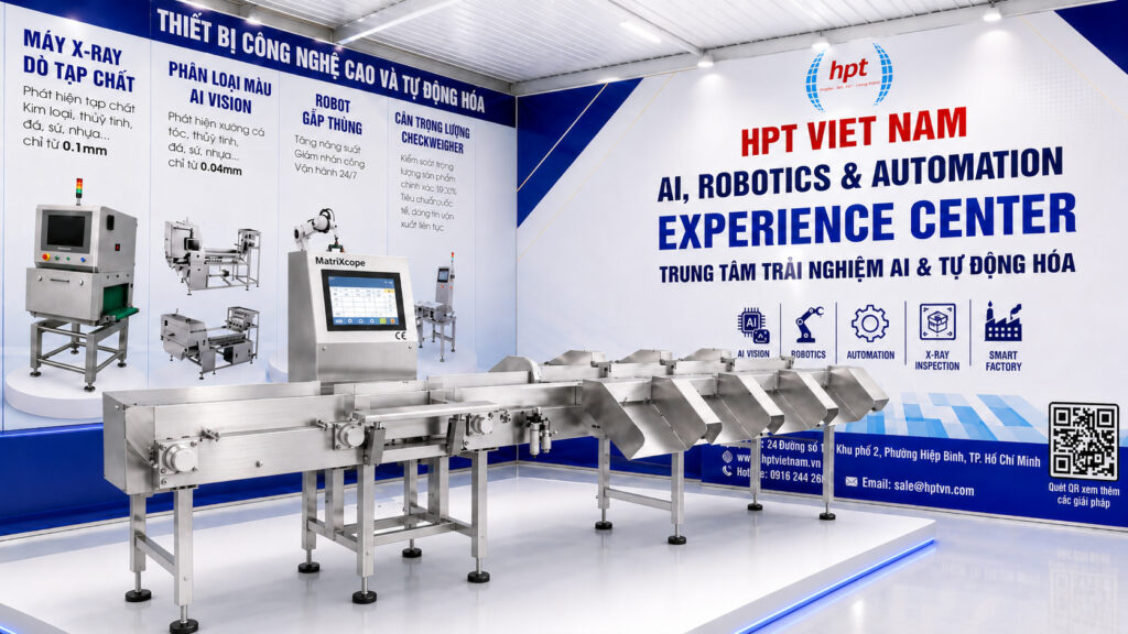 Dư Vài Gram, Mất Cả Tỷ Lợi Nhuận: Thách Thức Định Lượng Của Nhà Máy Và Giải Pháp Cân Phân Loại Tự Động 5 anh can showroom
