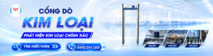 Cổng Dò Kim Loại Banner