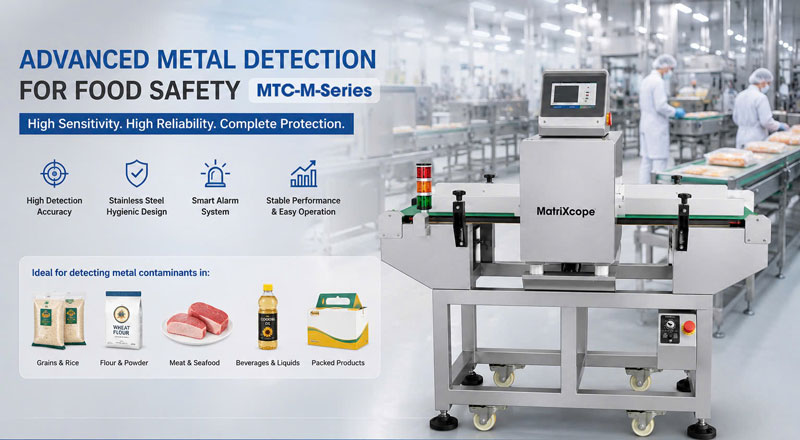 Tổng quan về máy dò kim loại MatriXcope MTC-M-Series Tổng quan về máy dò kim loại MatriXcope MTC-M-Series
